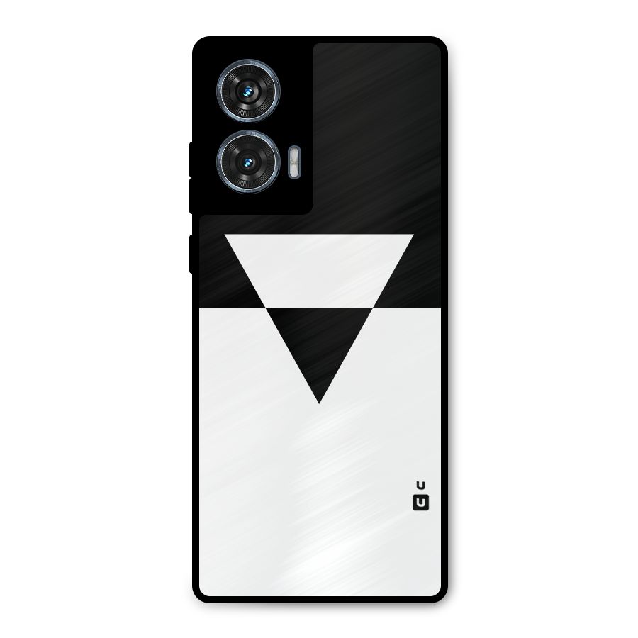 Minimal Triangle Metal Back Case for Motorola G96