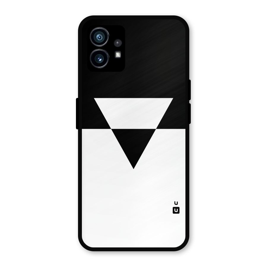 Minimal Triangle Metal Back Case for Nothing Phone 1