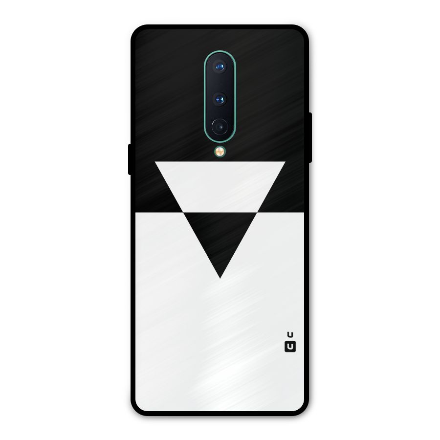 Minimal Triangle Metal Back Case for OnePlus 8