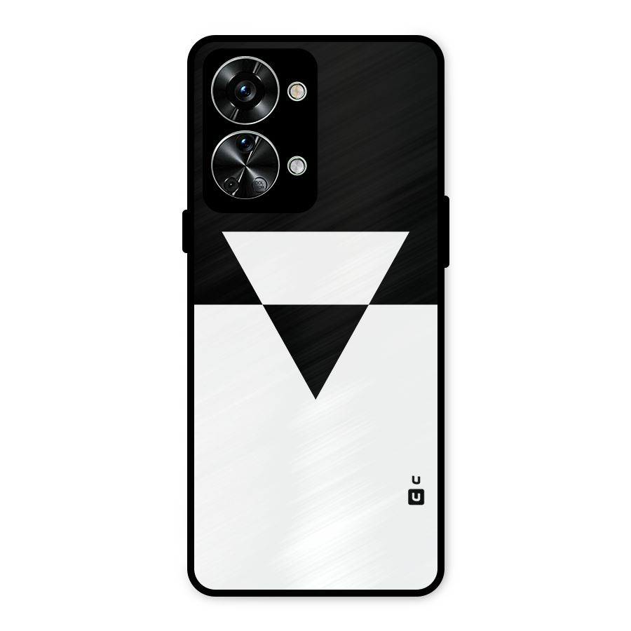 Minimal Triangle Metal Back Case for OnePlus Nord 2T