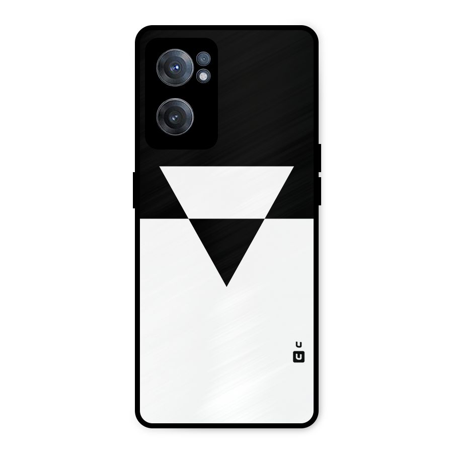 Minimal Triangle Metal Back Case for OnePlus Nord CE 2 5G