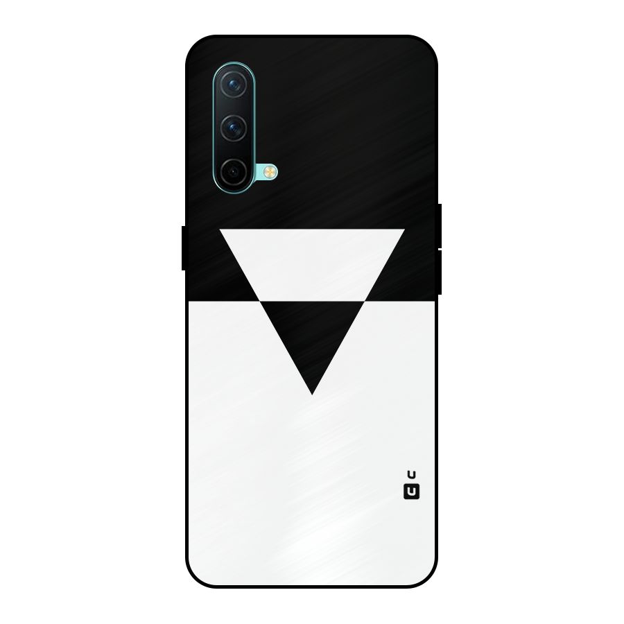 Minimal Triangle Metal Back Case for OnePlus Nord CE 5G