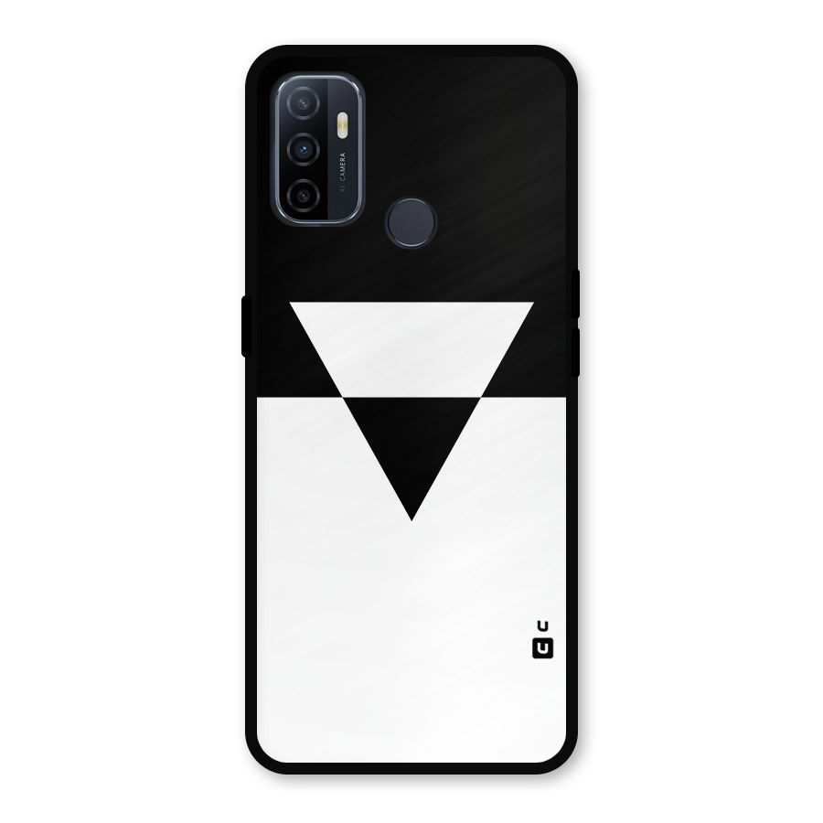 Minimal Triangle Metal Back Case for Oppo A53