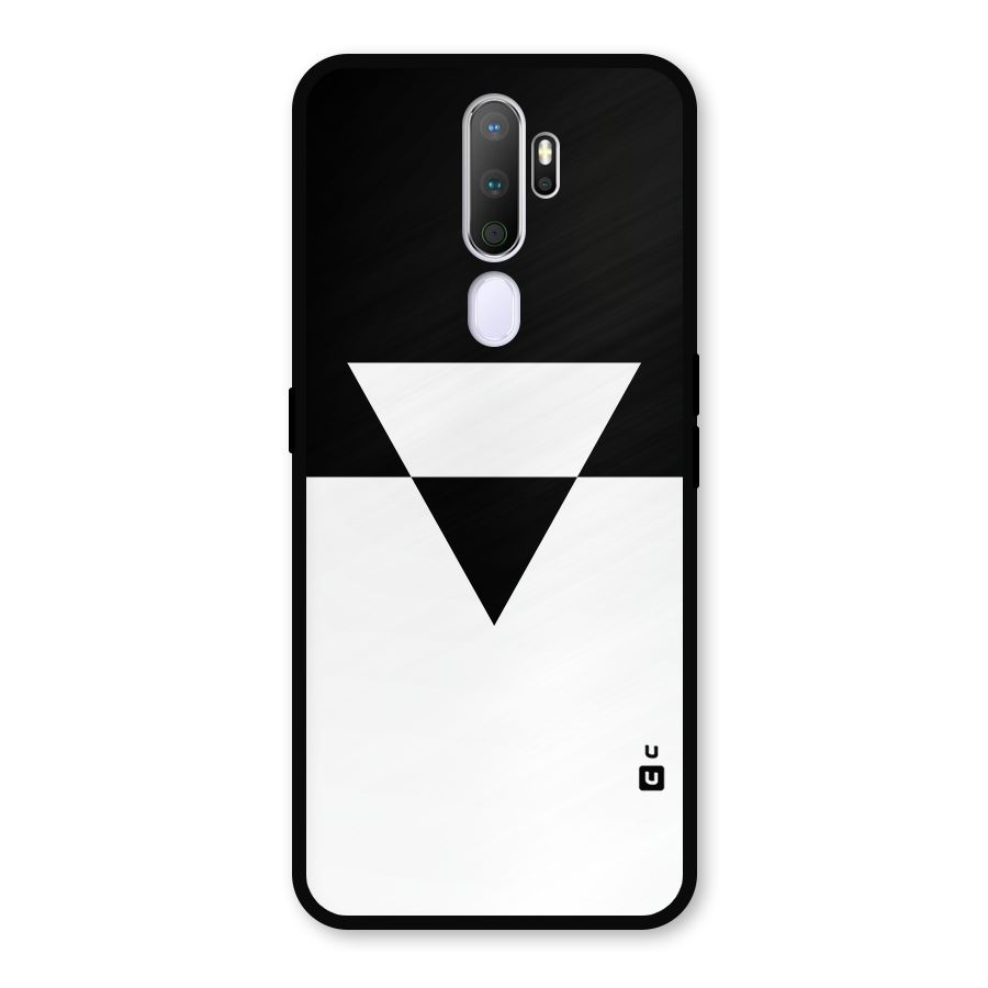 Minimal Triangle Metal Back Case for Oppo A9 (2020)