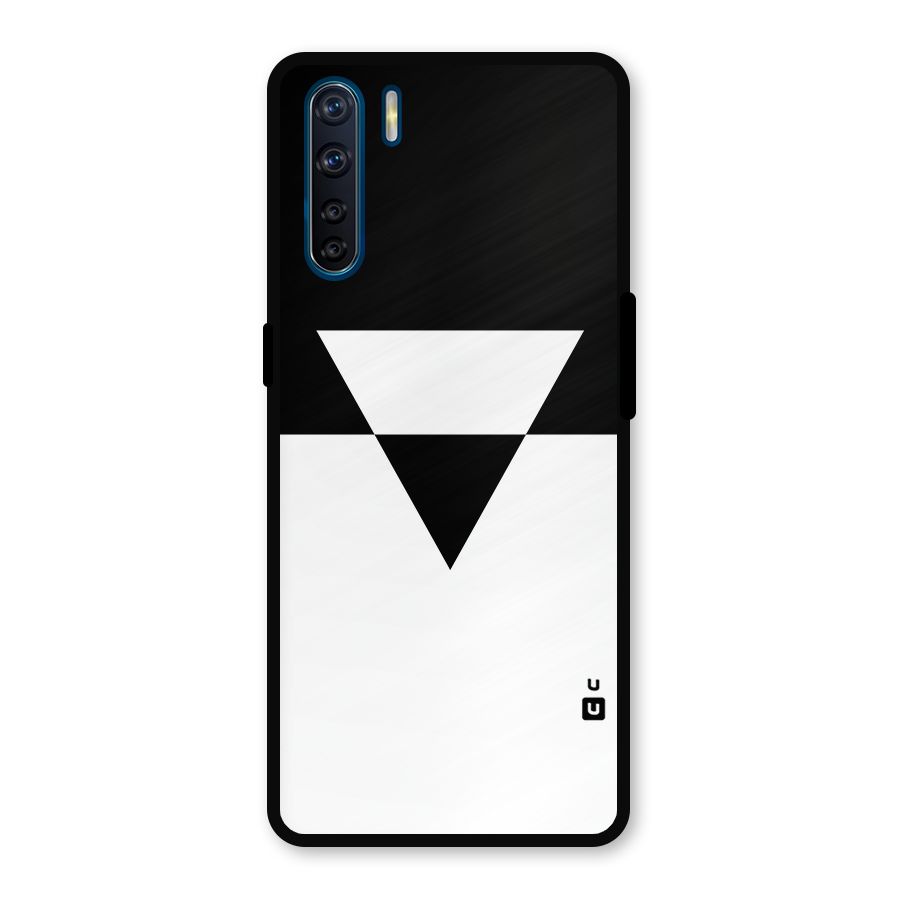 Minimal Triangle Metal Back Case for Oppo F15