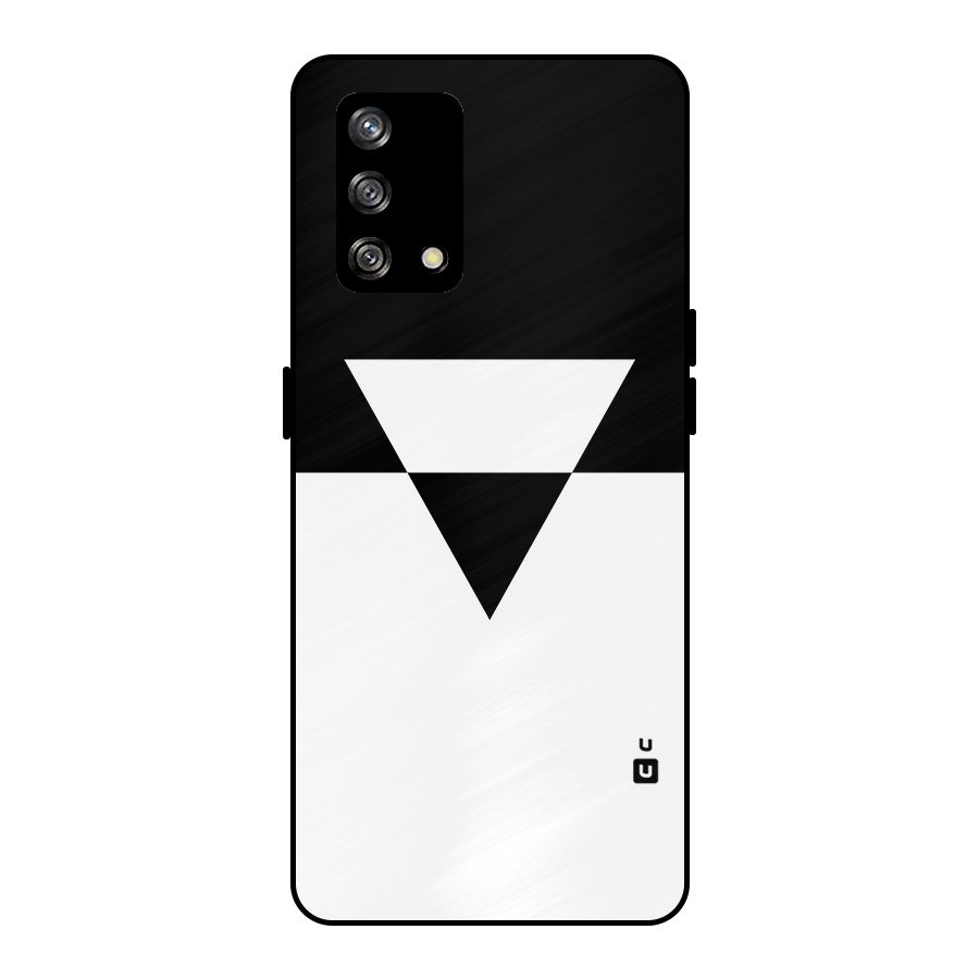 Minimal Triangle Metal Back Case for Oppo F19