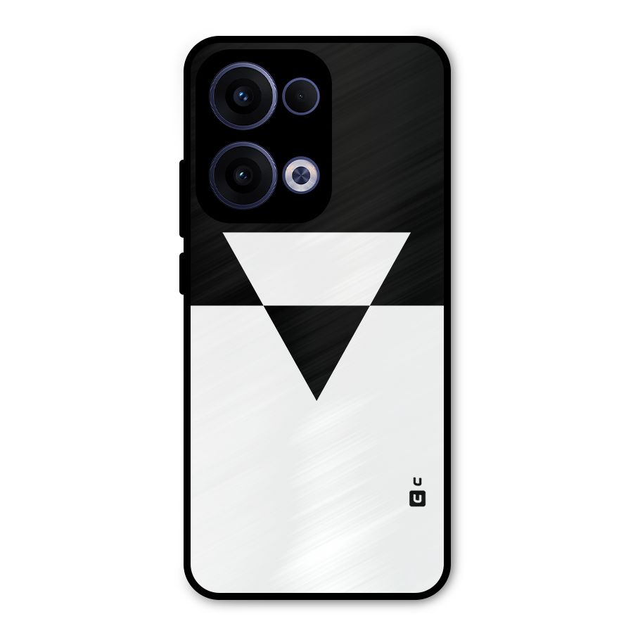 Minimal Triangle Metal Back Case for Oppo Reno13