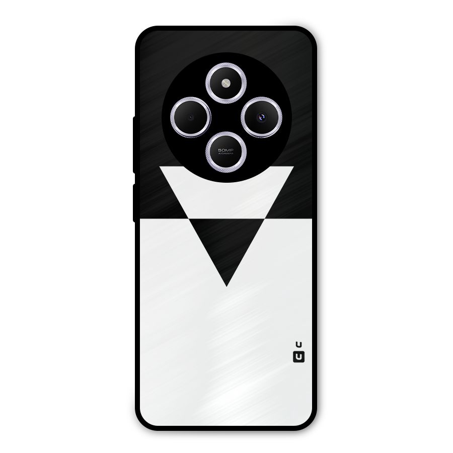 Minimal Triangle Metal Back Case for Poco C75 5G