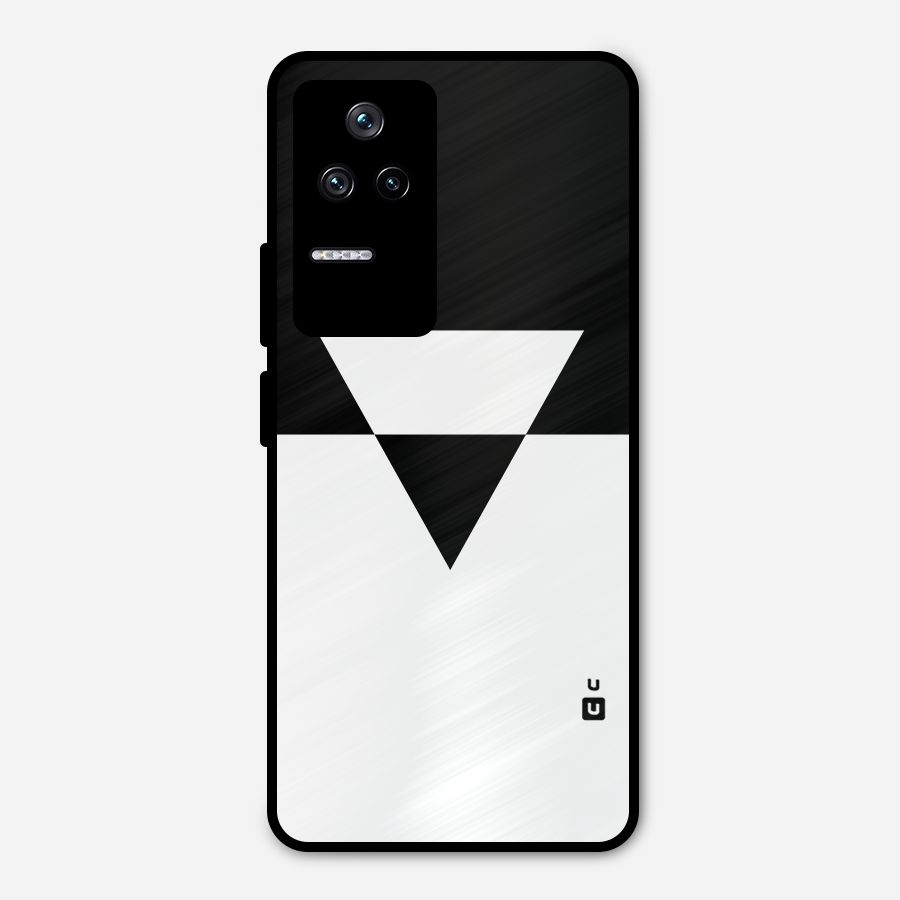 Minimal Triangle Metal Back Case for Poco F4 5G
