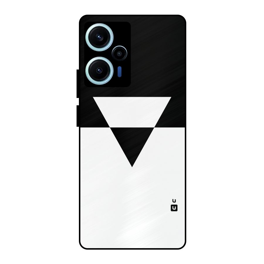 Minimal Triangle Metal Back Case for Poco F5