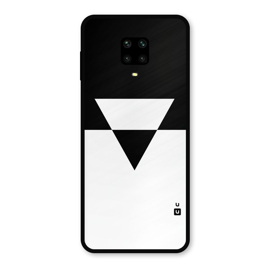 Minimal Triangle Metal Back Case for Poco M2 Pro