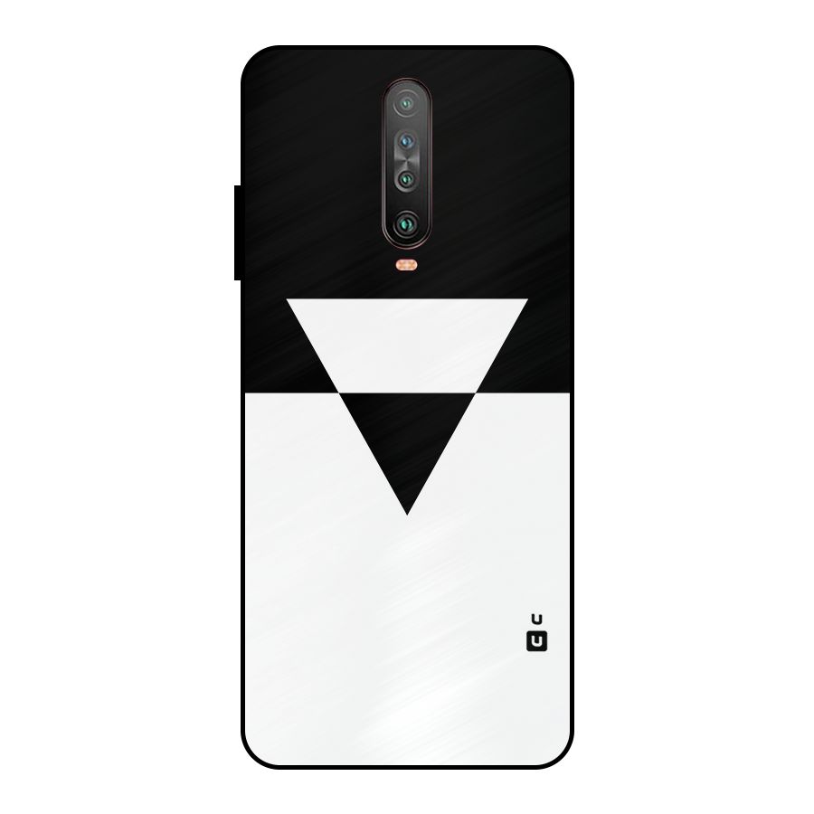 Minimal Triangle Metal Back Case for Poco X2
