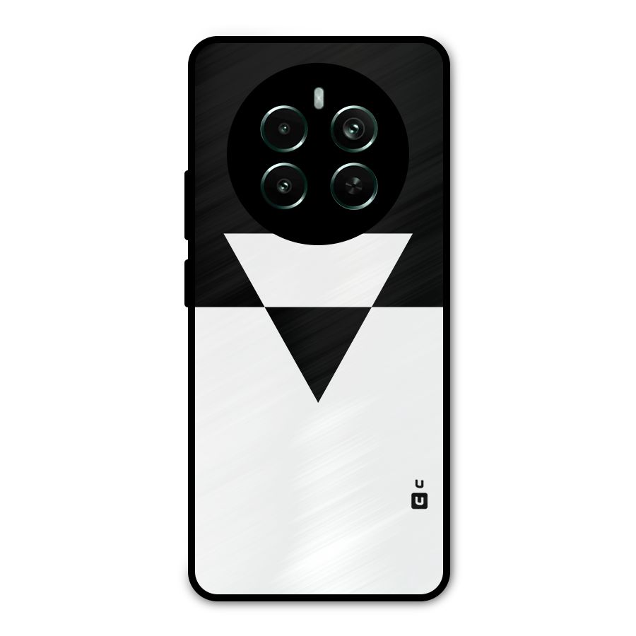Minimal Triangle Metal Back Case for Realme 12 Pro Plus