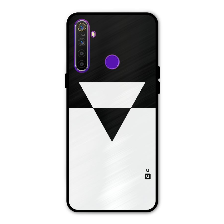 Minimal Triangle Metal Back Case for Realme 5