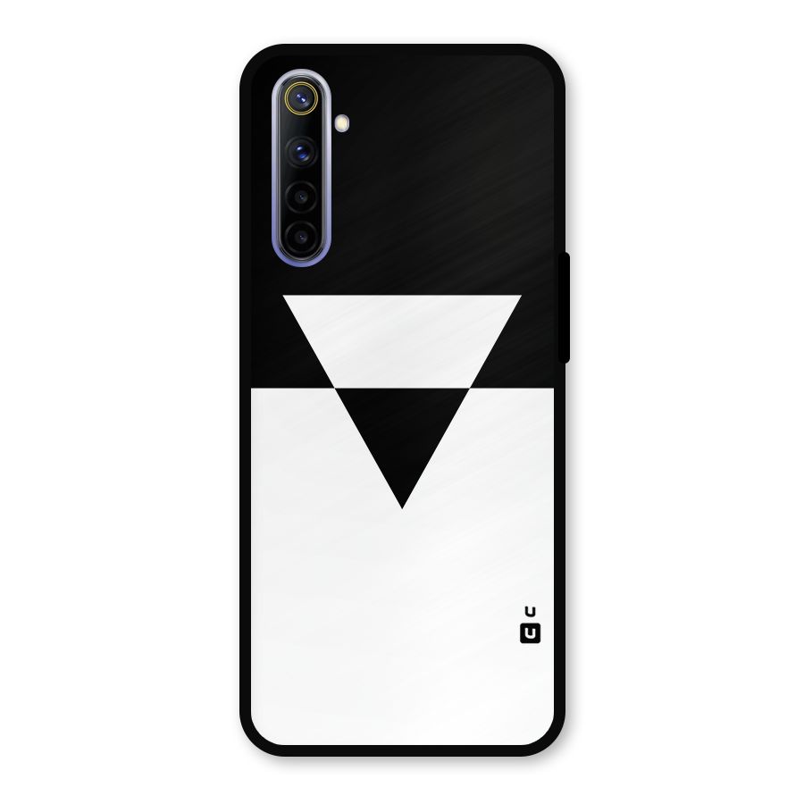 Minimal Triangle Metal Back Case for Realme 6