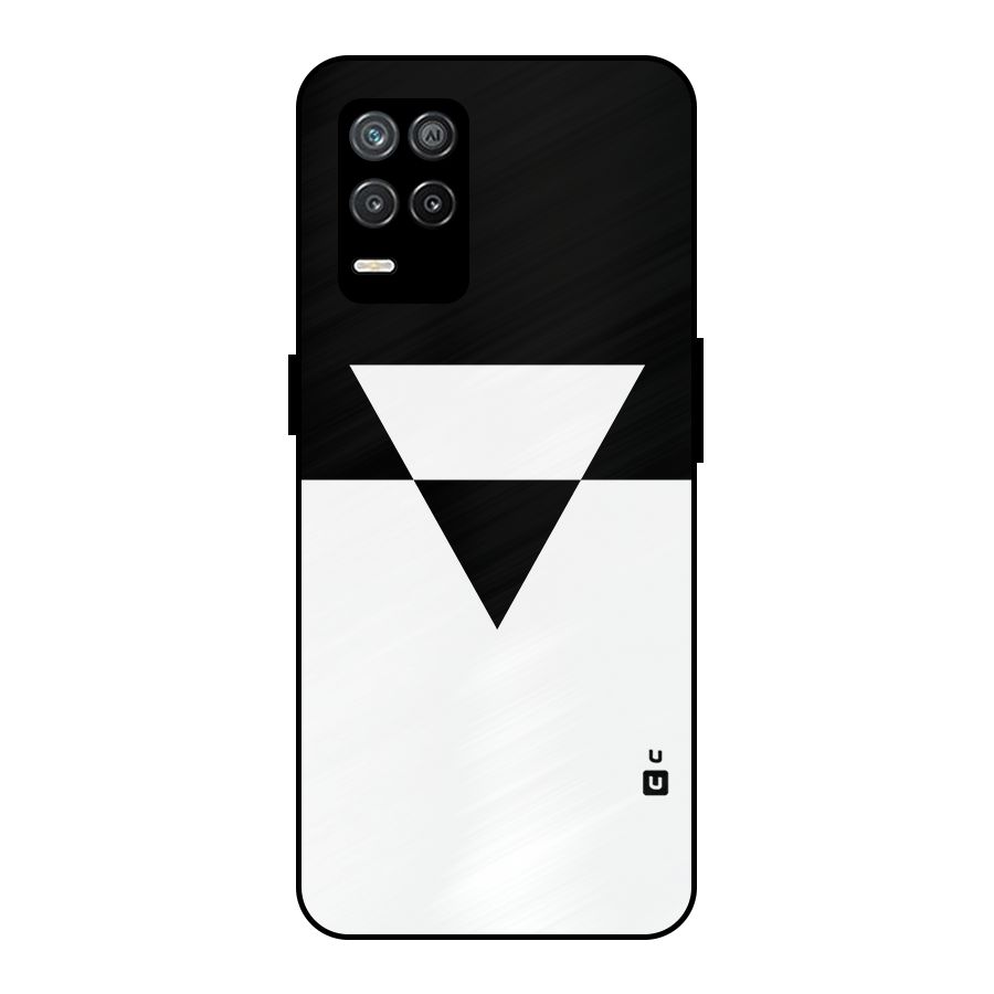 Minimal Triangle Metal Back Case for Realme 8 5G