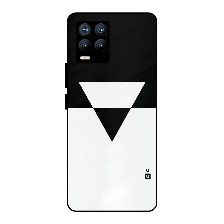 Minimal Triangle Metal Back Case for Realme 8 Pro