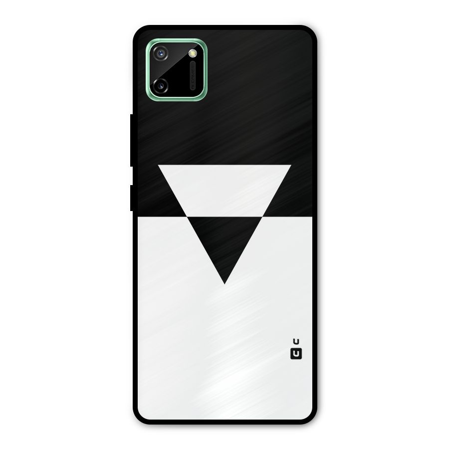 Minimal Triangle Metal Back Case for Realme C11