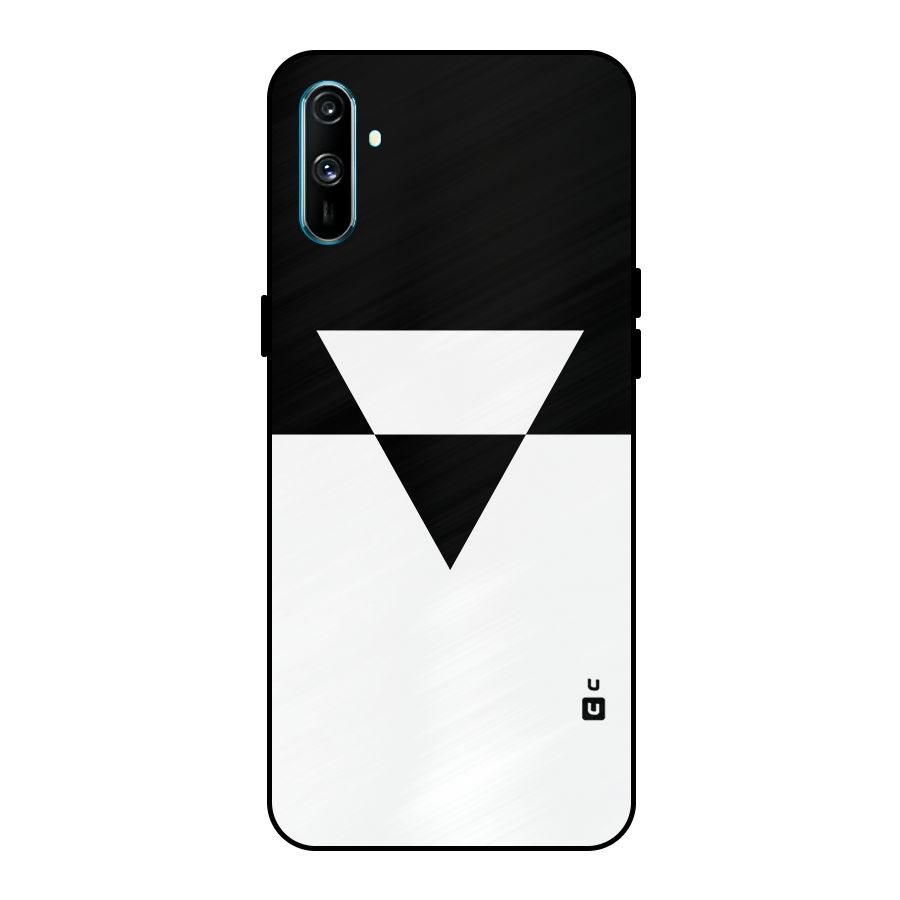 Minimal Triangle Metal Back Case for Realme C3
