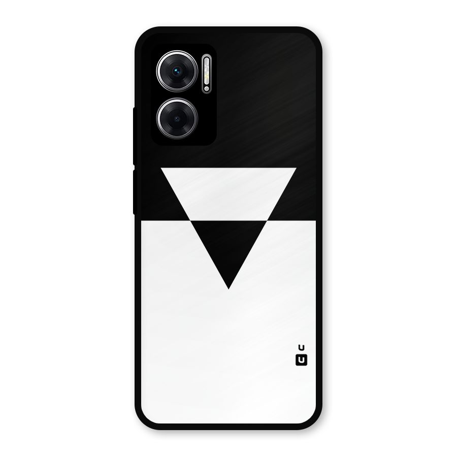 Minimal Triangle Metal Back Case for Redmi 11 Prime 5G