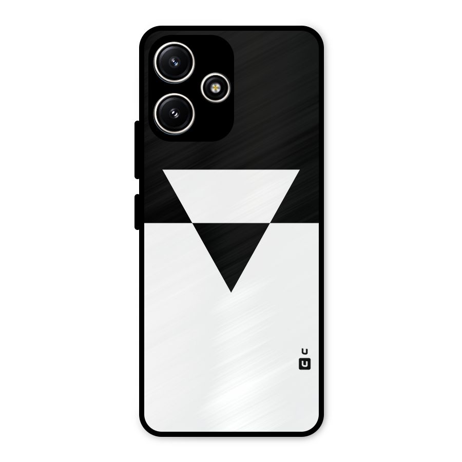 Minimal Triangle Metal Back Case for Redmi 12 5G