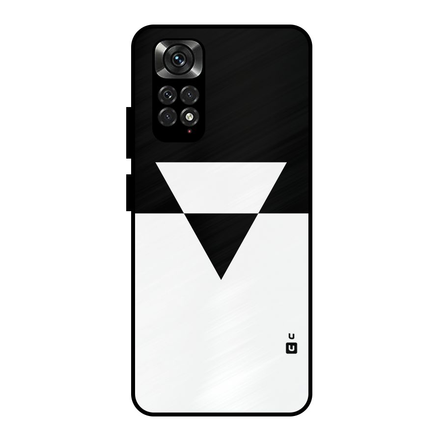 Minimal Triangle Metal Back Case for Redmi Note 11 Pro