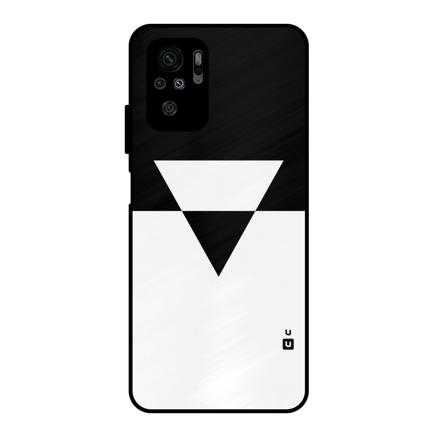 Minimal Triangle Metal Back Case for Redmi Note 11 SE