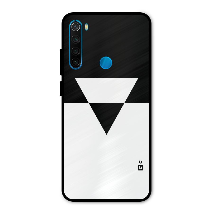 Minimal Triangle Metal Back Case for Redmi Note 8