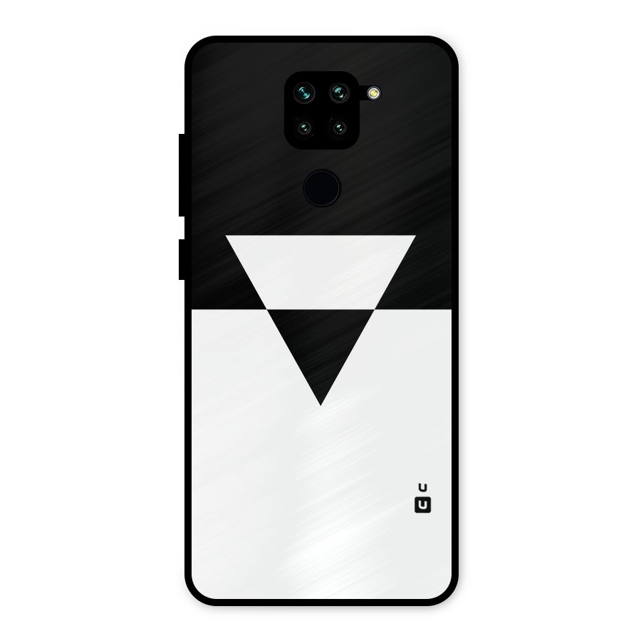 Minimal Triangle Metal Back Case for Redmi Note 9