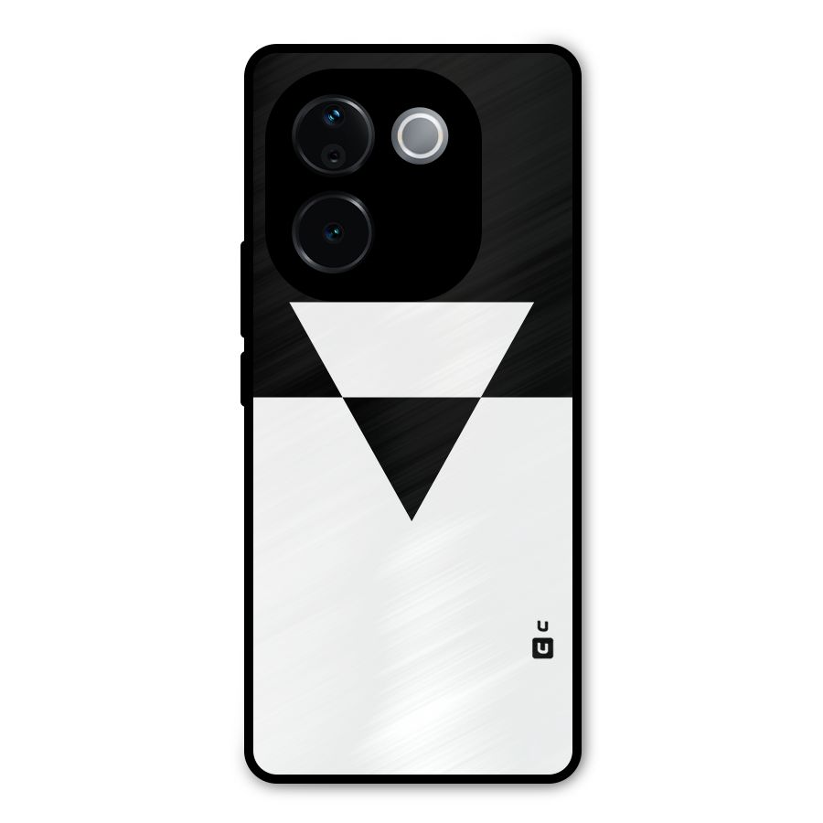 Minimal Triangle Metal Back Case for Vivo T3 Pro