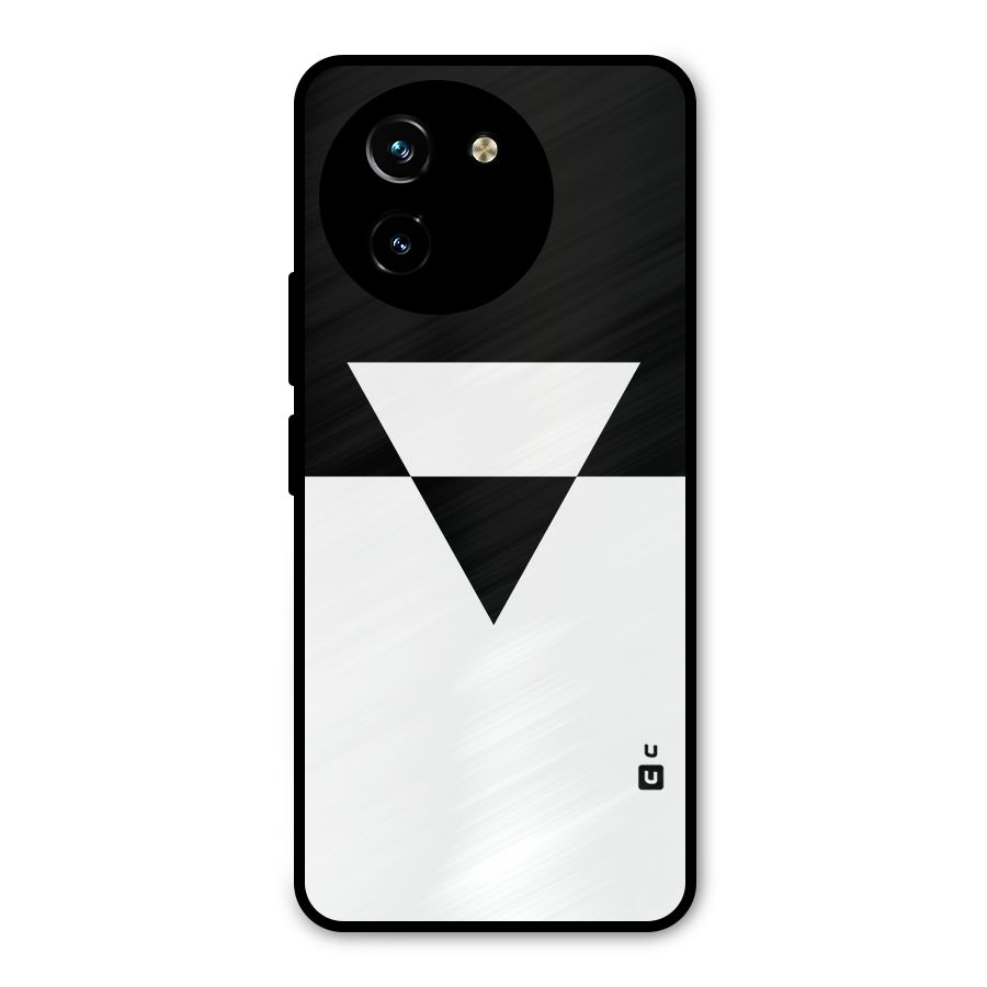 Minimal Triangle Metal Back Case for Vivo T3x