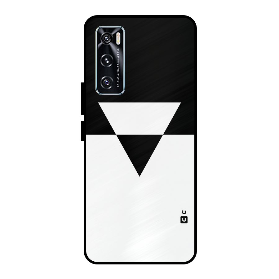 Minimal Triangle Metal Back Case for Vivo V20 SE