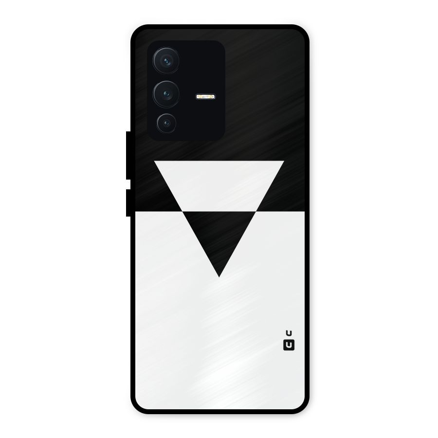 Minimal Triangle Metal Back Case for Vivo V23 5G