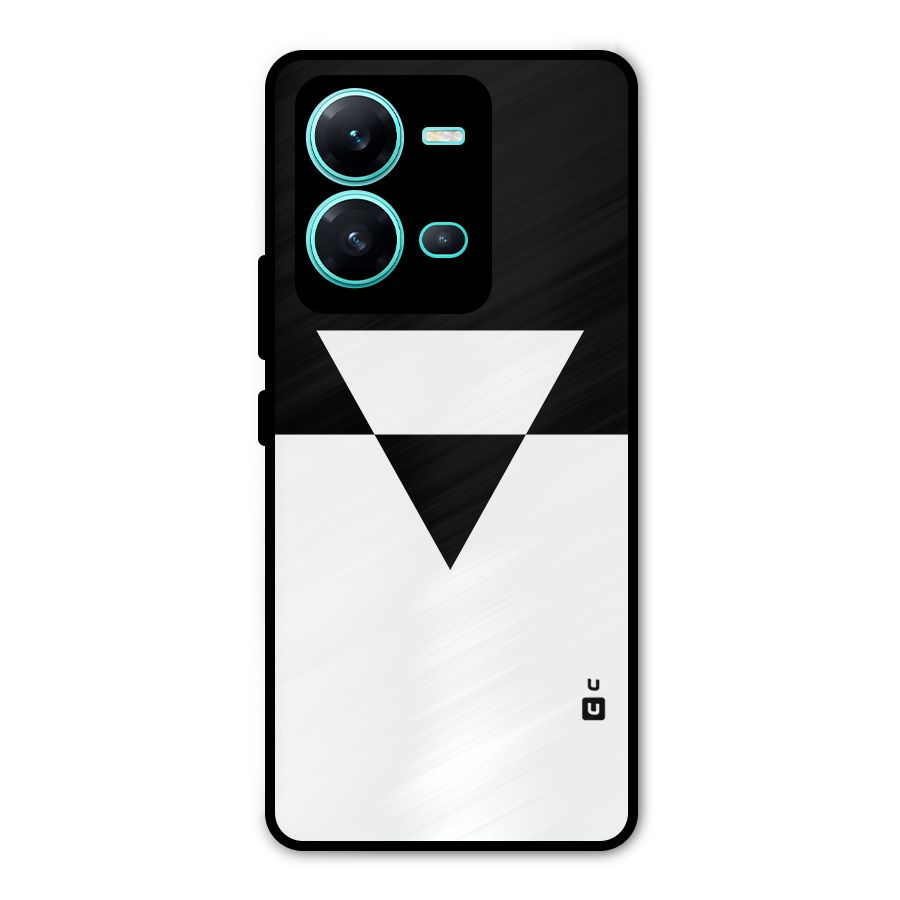 Minimal Triangle Metal Back Case for Vivo V25