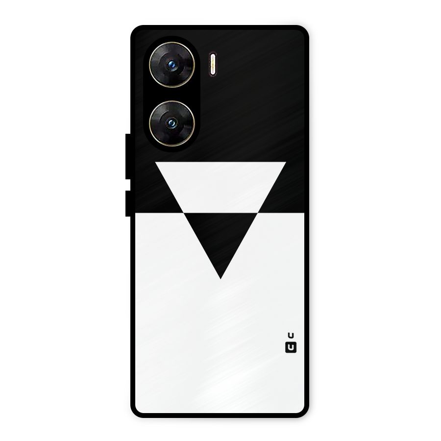 Minimal Triangle Metal Back Case for Vivo V29e
