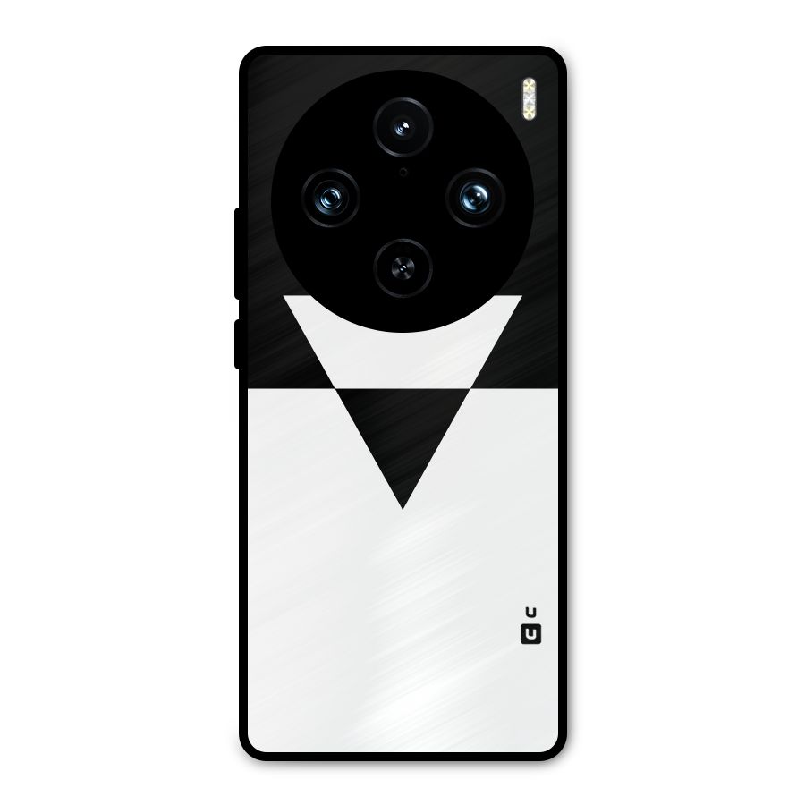 Minimal Triangle Metal Back Case for Vivo X100 Pro
