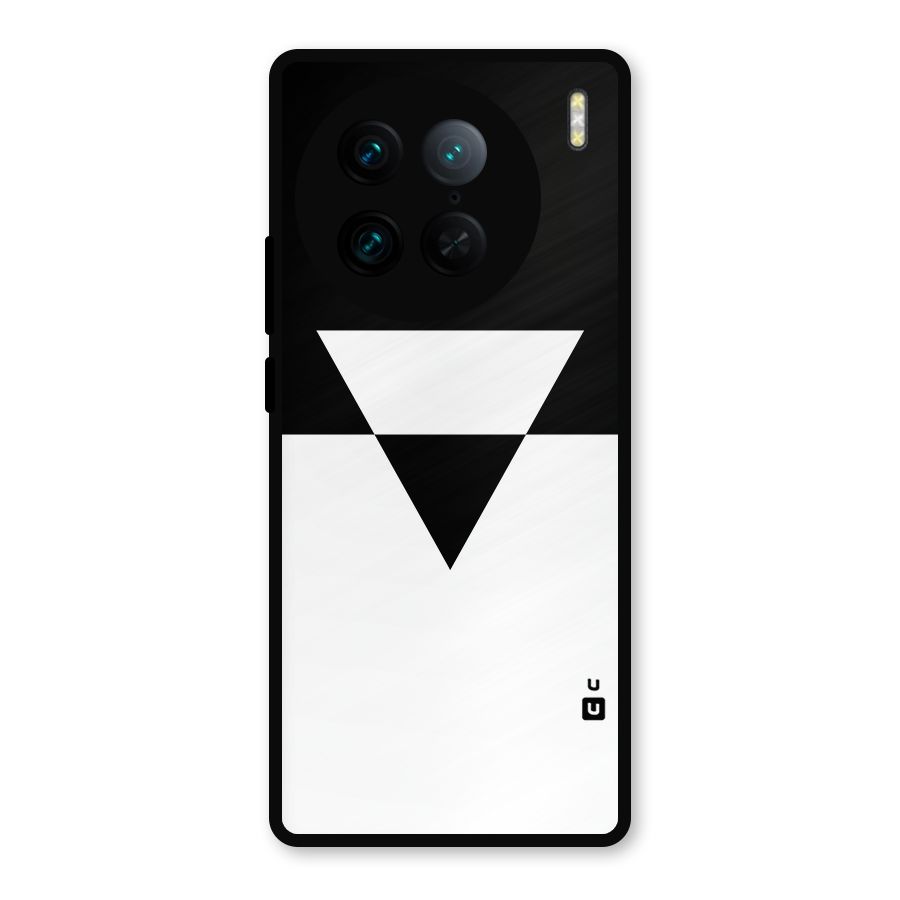 Minimal Triangle Metal Back Case for Vivo X90 Pro
