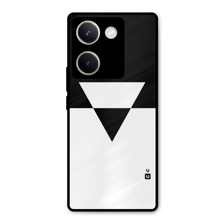 Minimal Triangle Metal Back Case for Vivo Y200 Pro