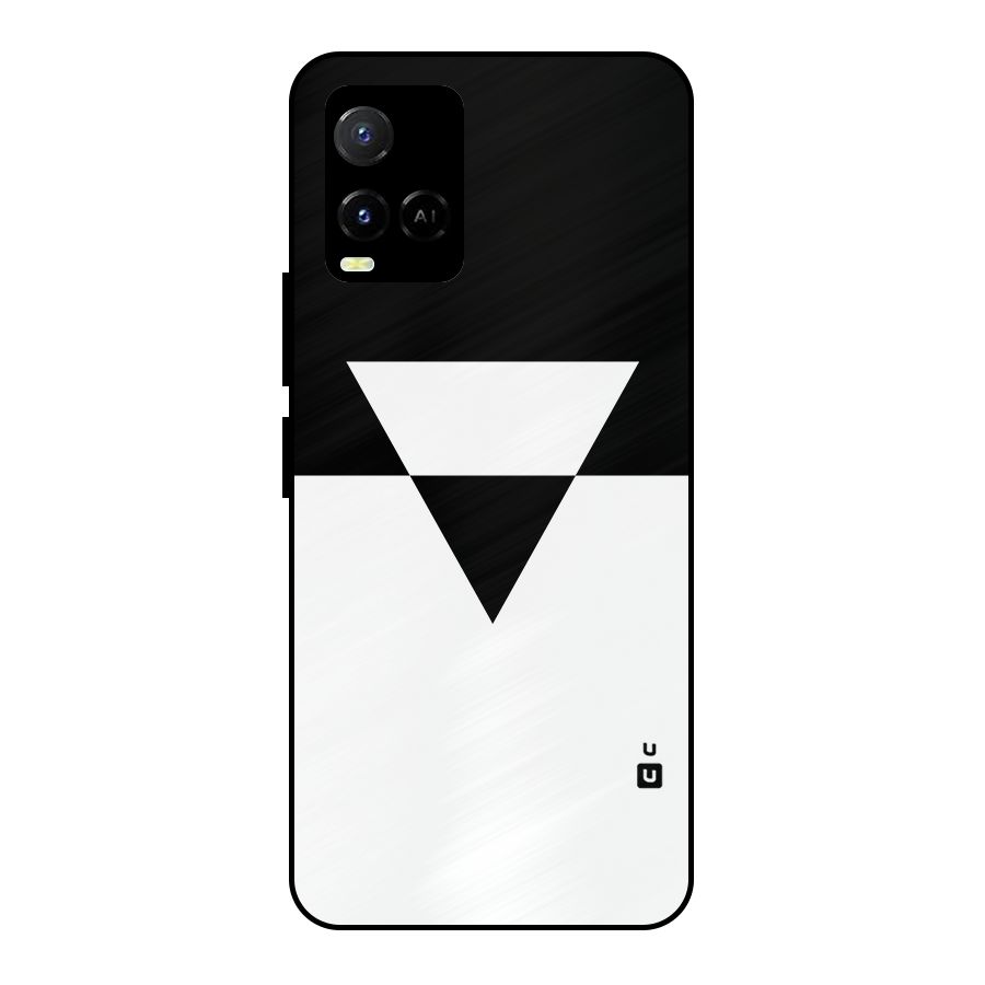 Minimal Triangle Metal Back Case for Vivo Y21T