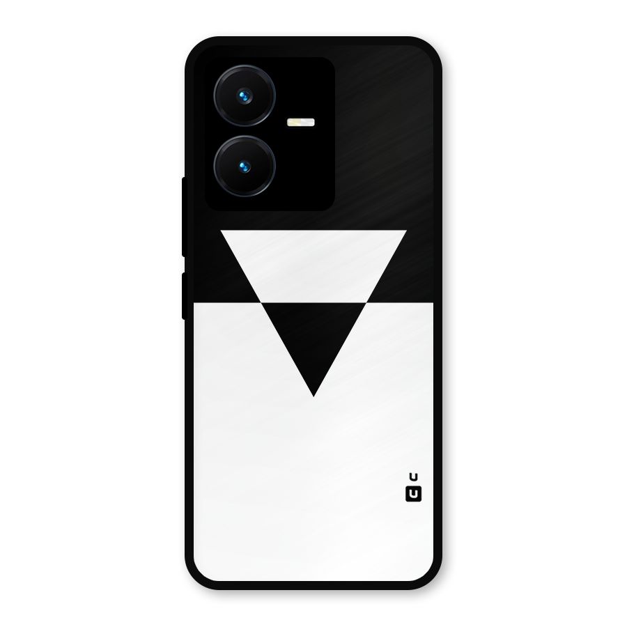 Minimal Triangle Metal Back Case for Vivo Y22