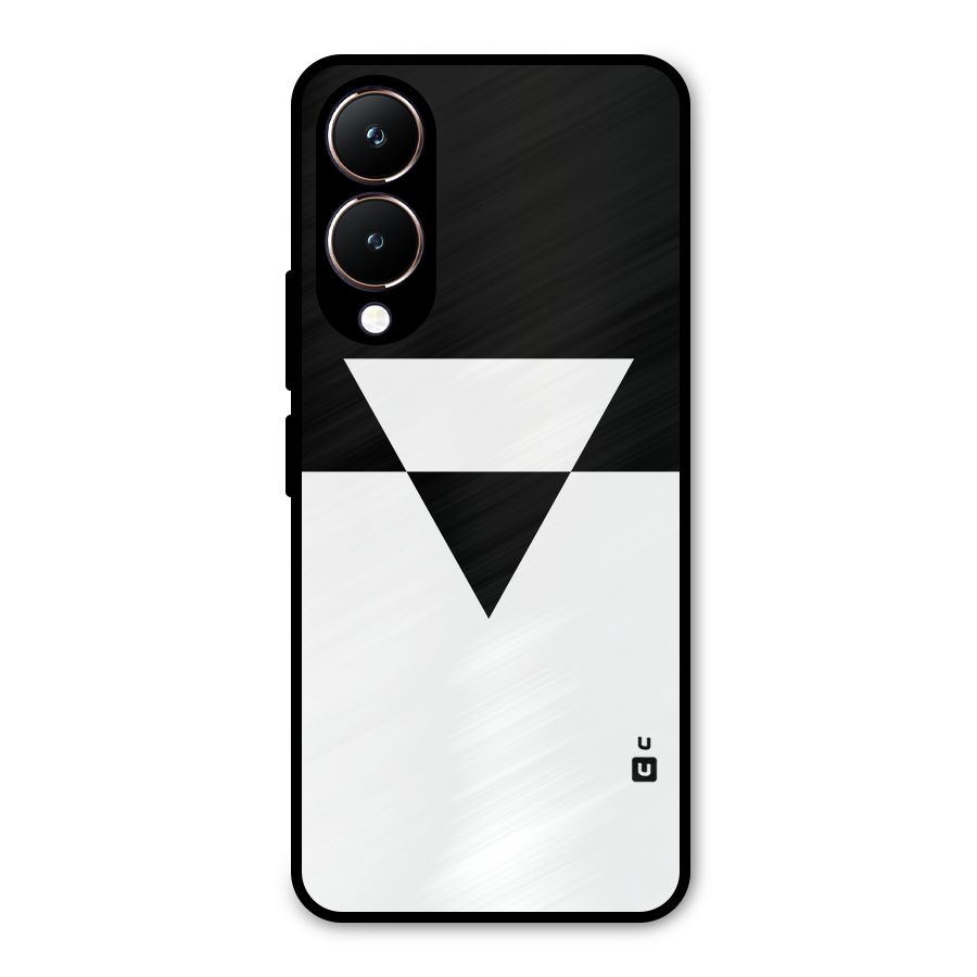 Minimal Triangle Metal Back Case for Vivo Y28
