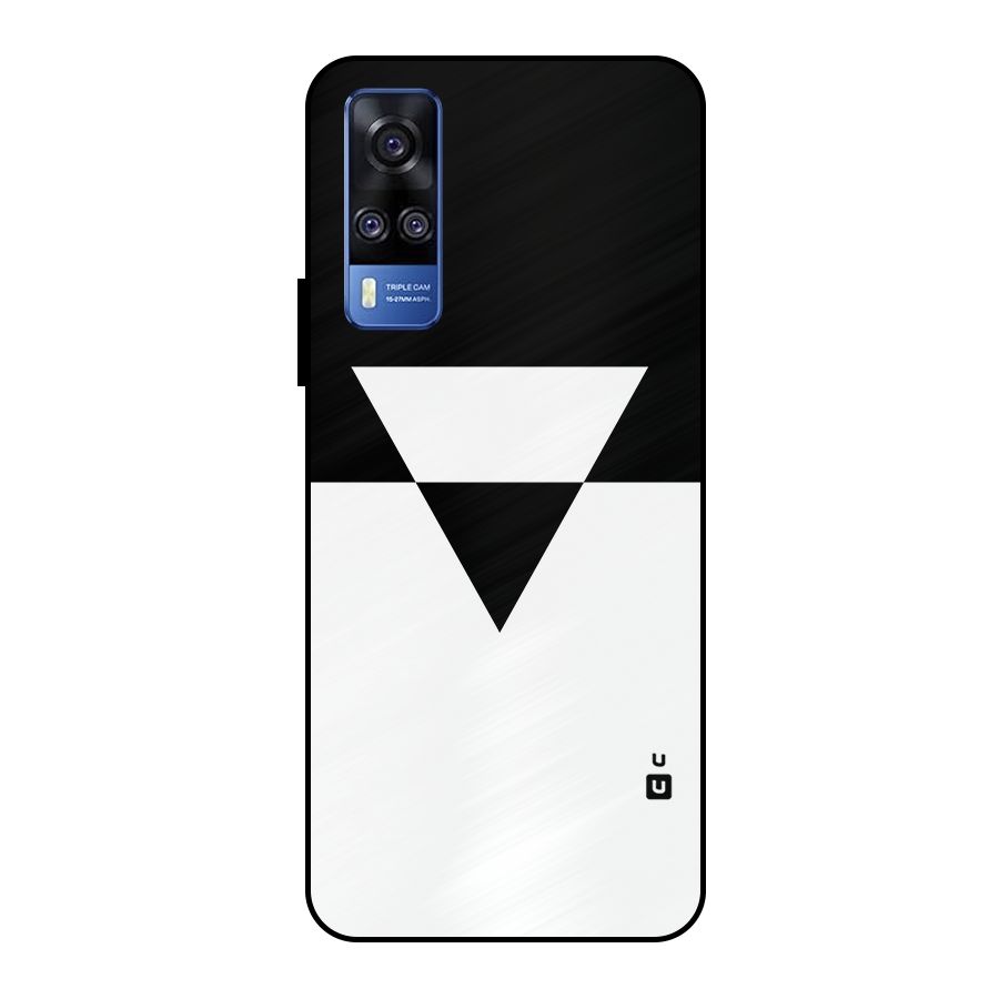 Minimal Triangle Metal Back Case for Vivo Y51