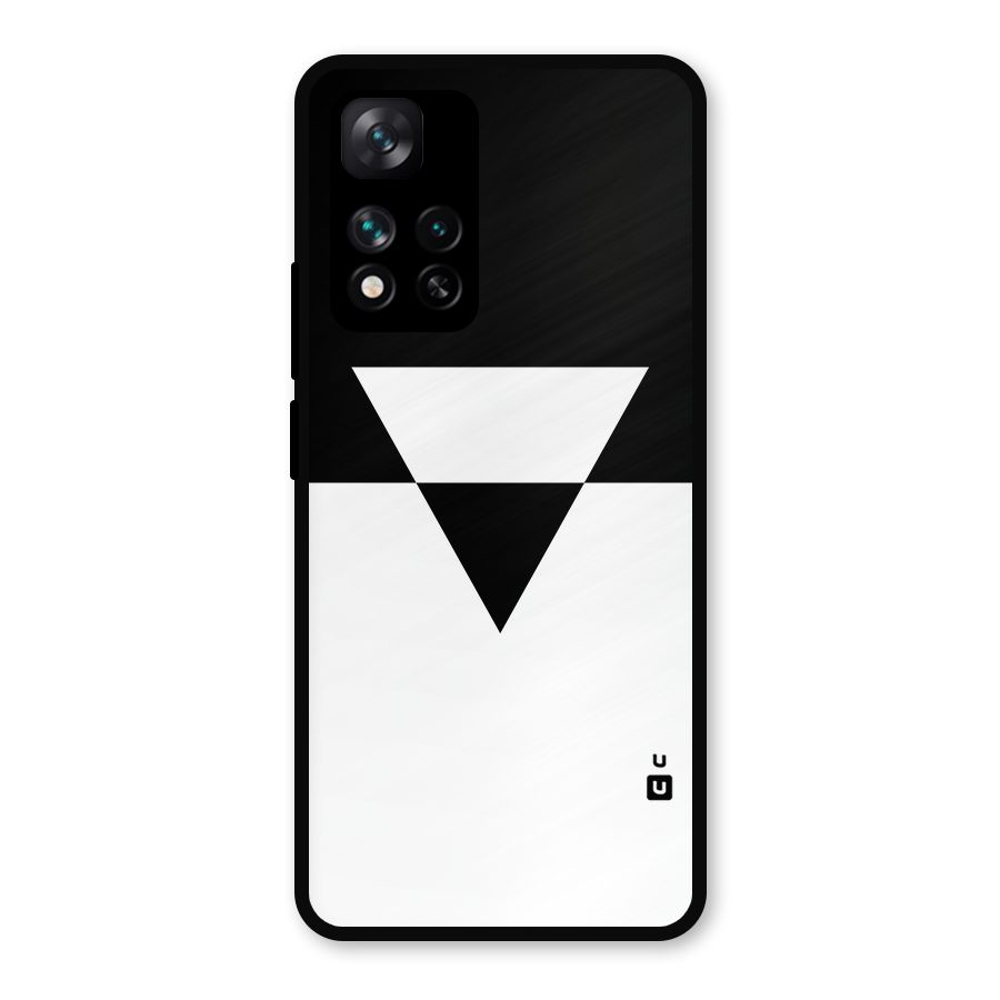 Minimal Triangle Metal Back Case for Xiaomi 11i Hypercharge 5G