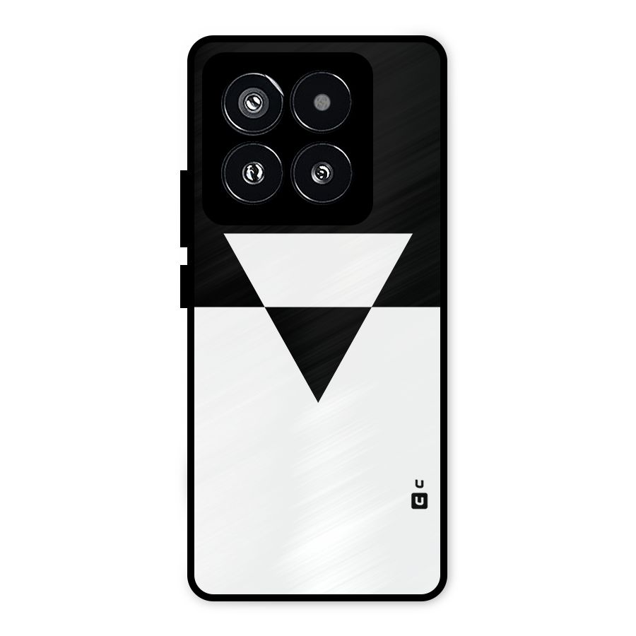 Minimal Triangle Metal Back Case for Xiaomi 14 Pro