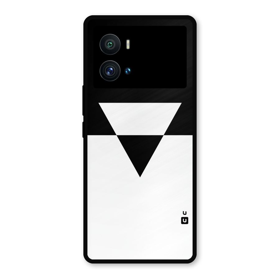 Minimal Triangle Metal Back Case for iQOO 9 Pro