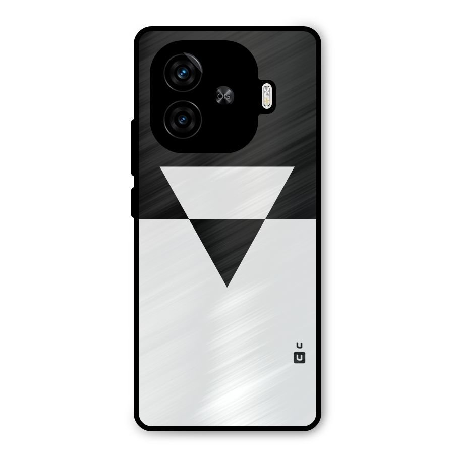 Minimal Triangle Metal Back Case for iQOO Neo 10R