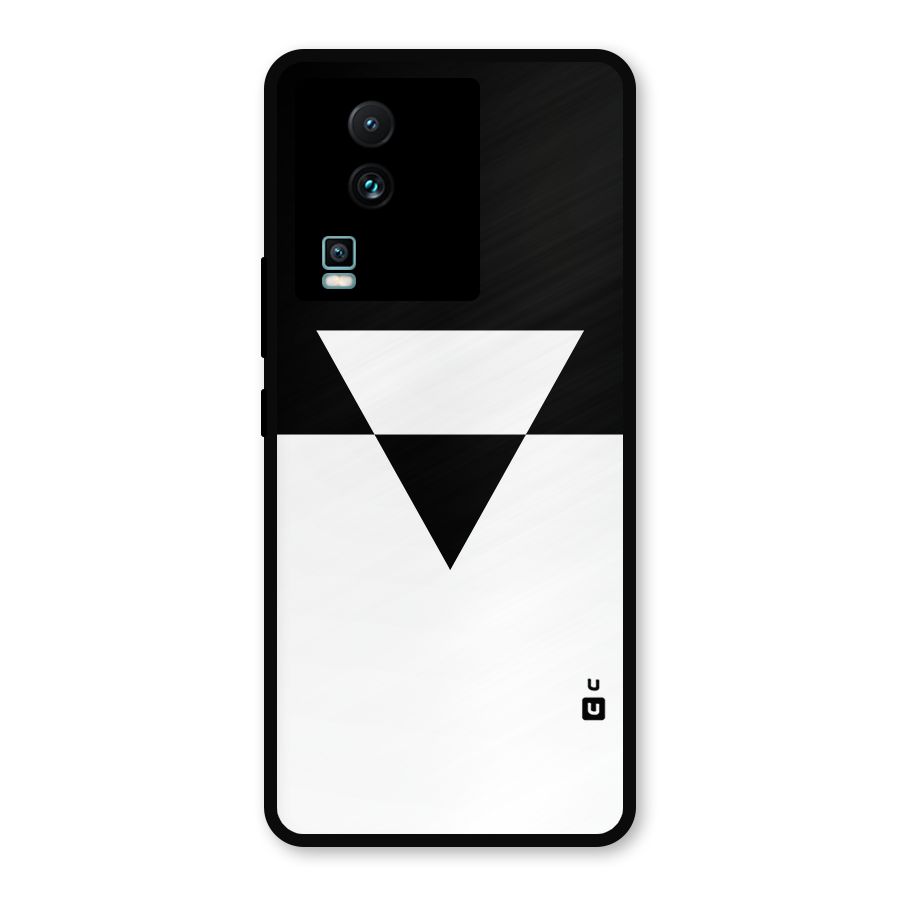 Minimal Triangle Metal Back Case for iQOO Neo 7 Pro