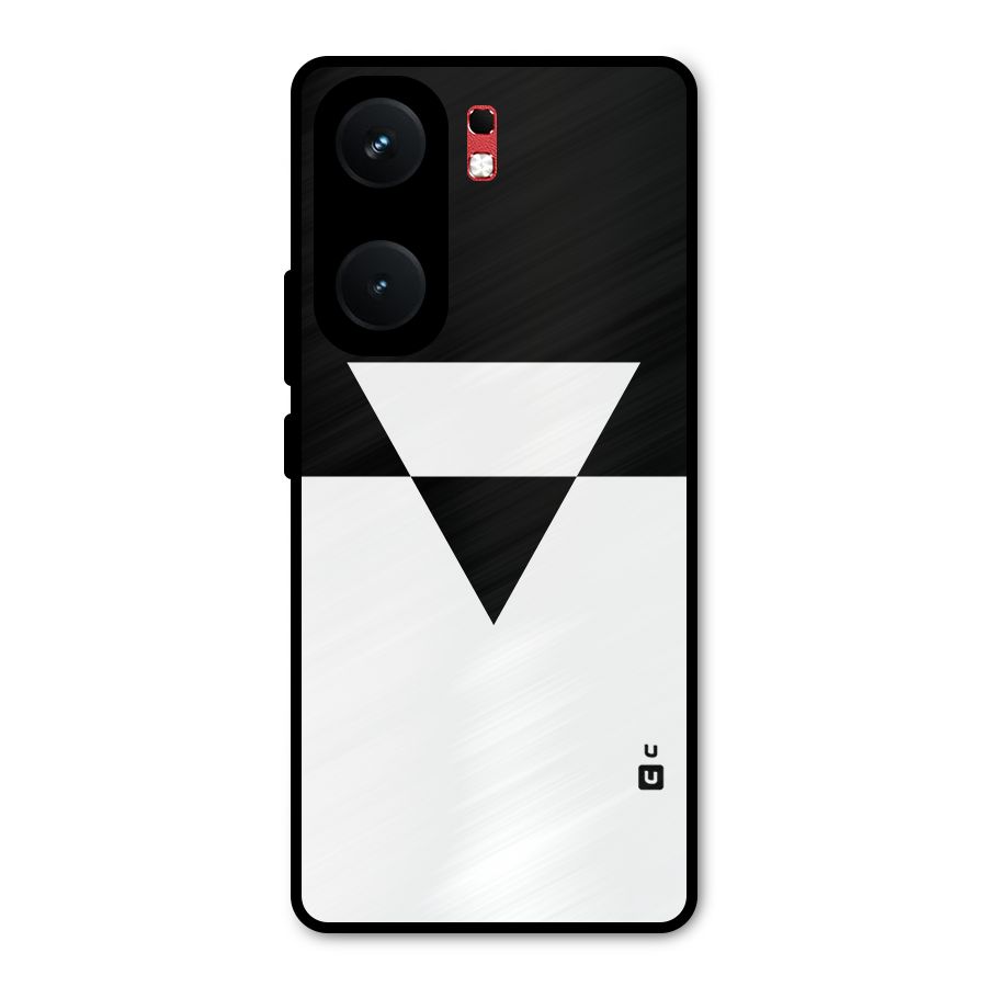 Minimal Triangle Metal Back Case for iQOO Neo 9 Pro