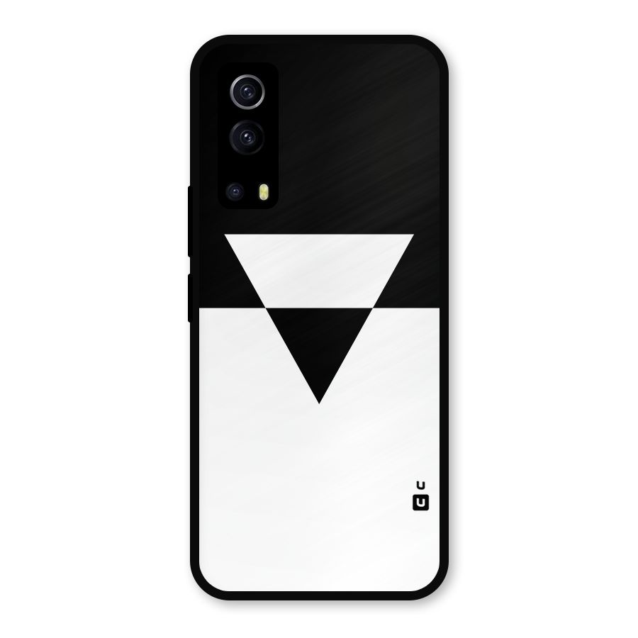 Minimal Triangle Metal Back Case for iQOO Z3