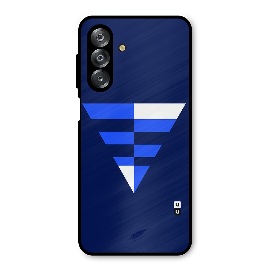 Minimalistic Abstract Inverted Triangle Metal Back Case for Galaxy A26